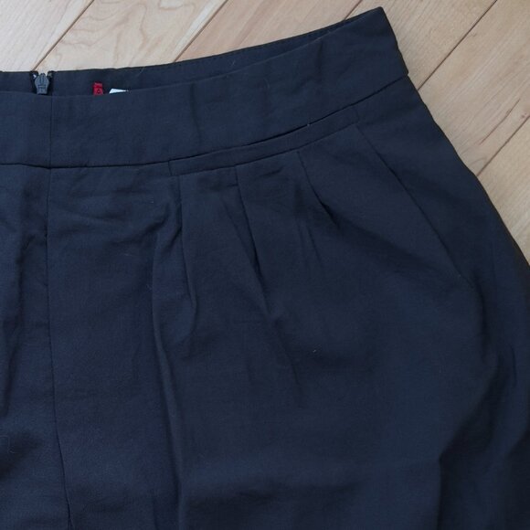 Retro HUGO BOSS Dark Grey Midi Skirt| US 10 - Picture 3 of 11